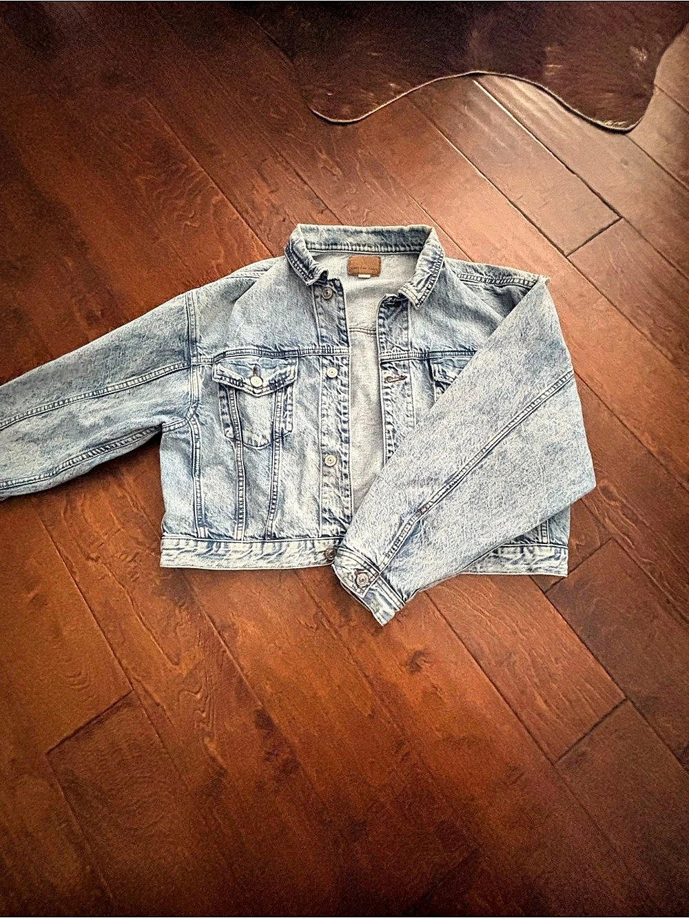 American Eagle Denim Jean Jacket in Blue Like New